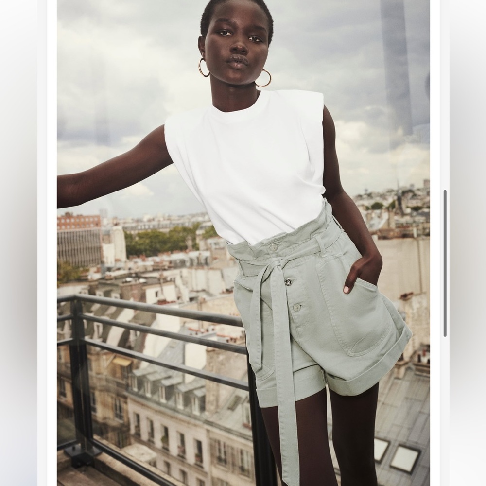 Zara Paperbag Shorts